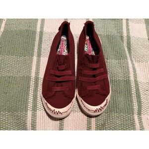 Rock And Candy Women’s Size 9 Sneakers Burgundy